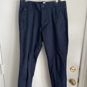 Gap Men's Navy Blue Chinos W32 Slim Fit